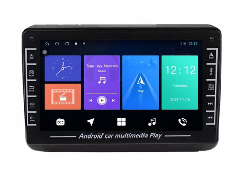Navigatie dedicata cu Android Jeep Grand Cherokee IV 2014 - 2021, 1GB RAM, Radio GPS Dual Zone, Display HD IPS 8" Touchscreen, Internet Wi-Fi, Bluetooth, MirrorLink, USB, Waze