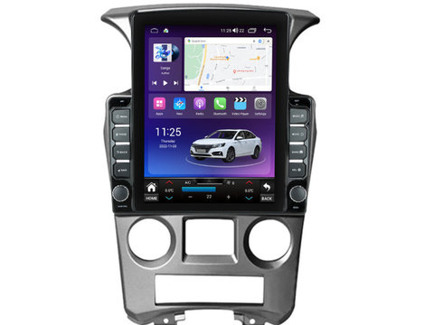 Navigatie dedicata cu Android KIA Carens III 2006 - 2013, clima automata, 4GB RAM, Radio GPS Dual Zone, Touchscreen IPS 9.7" HD tip Tesla, Internet Wi-Fi si slot SIM 4G, Bluetooth, MirrorLink, USB, Waze