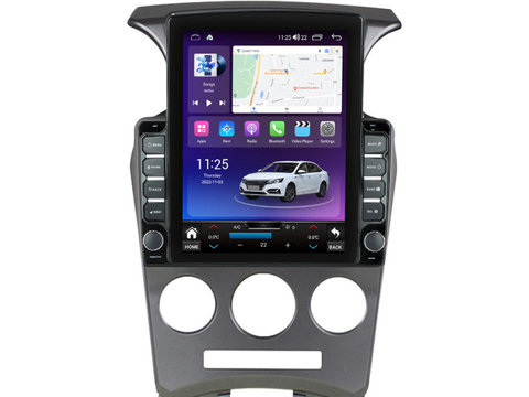 Navigatie dedicata cu Android KIA Carens III 2006 - 2013, clima manuala, 4GB RAM, Radio GPS Dual Zone, Touchscreen IPS 9.7" HD tip Tesla, Internet Wi-Fi si slot SIM 4G, Bluetooth, MirrorLink, USB, Waze