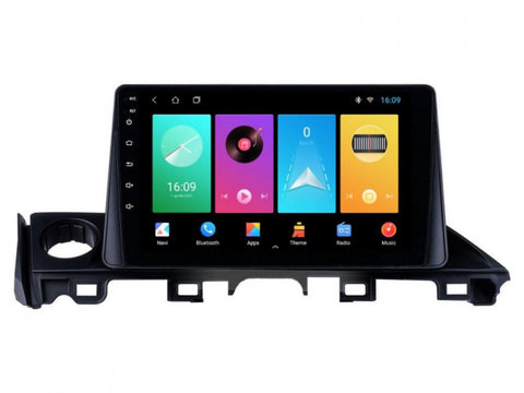 Navigatie dedicata cu Android Mazda 6 2015 - 2018, 1GB RAM, Radio GPS Dual Zone, Display HD IPS 9" Touchscreen, Internet Wi-Fi, Bluetooth, MirrorLink, USB, Waze