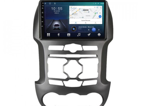 Navigatie dedicata cu Android Mazda BT-50 2011 - 2015, 2GB RAM, Radio GPS Dual Zone, Display HD IPS 9" Touchscreen, Internet Wi-Fi si slot SIM 4G, Bluetooth, MirrorLink, USB, Waze