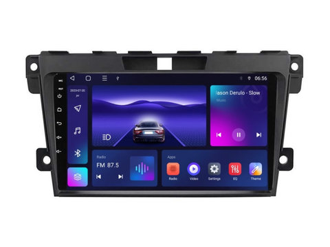 Navigatie dedicata cu Android Mazda CX-7 2006 - 2015, 3GB RAM, Radio GPS Dual Zone, Display HD IPS 9" Touchscreen, Internet Wi-Fi si slot SIM 4G, Bluetooth, MirrorLink, USB, Waze