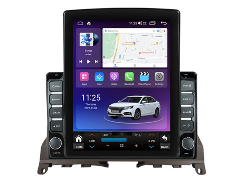 Navigatie dedicata cu Android Mercedes C-Class W204 2007 - 2011, 8GB RAM, Radio GPS Dual Zone, Touchscreen IPS 9.7" HD tip Tesla, Internet Wi-Fi si slot SIM 4G, Bluetooth, MirrorLink, USB, Waze