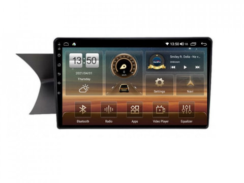 Navigatie dedicata cu Android Mercedes C-Class W204 2011 - 2014, 8GB RAM, Radio GPS Dual Zone, Display HD IPS 9" Touchscreen, Internet Wi-Fi si slot SIM 4G, Bluetooth, MirrorLink, USB, Waze
