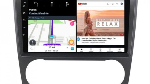 Navigatie dedicata cu Android Mercedes C