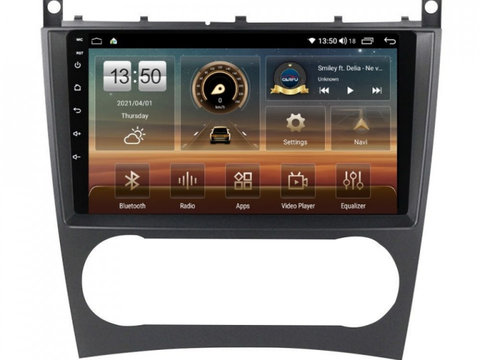 Navigatie dedicata cu Android Mercedes G-Class W463 2009 - 2012, 4GB RAM, Radio GPS Dual Zone, Display HD IPS 9" Touchscreen, Internet Wi-Fi si slot SIM 4G, Bluetooth, MirrorLink, USB, Waze