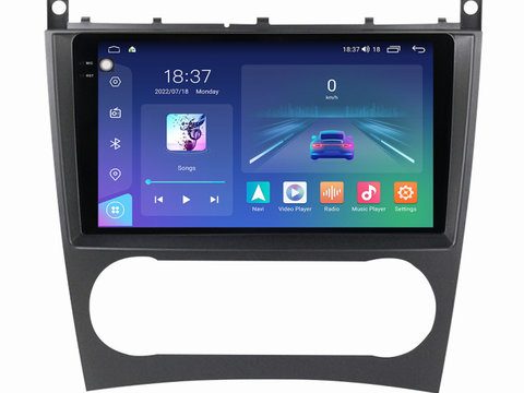 Navigatie dedicata cu Android Mercedes G-Class W463 2009 - 2012, 4GB RAM, Radio GPS Dual Zone, Display 2K QLED 9.5" Touchscreen, Internet Wi-Fi si slot SIM 4G, Bluetooth, MirrorLink, USB, Waze