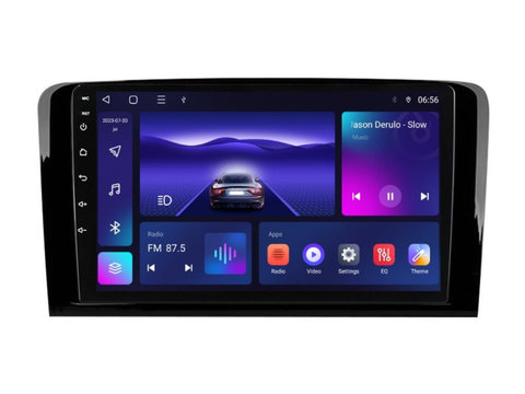 Navigatie dedicata cu Android Mercedes M-Class ML W164 2005 - 2012, 3GB RAM, Radio GPS Dual Zone, Display HD IPS 9" Touchscreen, Internet Wi-Fi si slot SIM 4G, Bluetooth, MirrorLink, USB, Waze