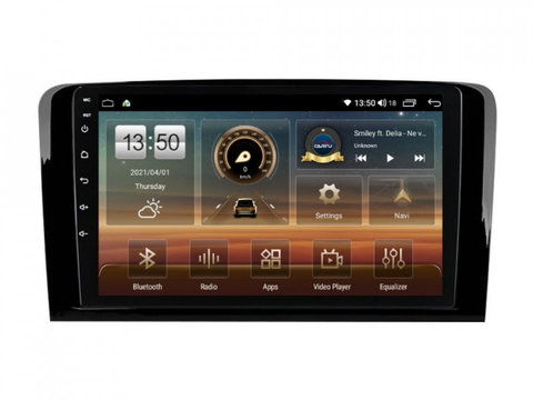 Navigatie dedicata cu Android Mercedes M-Class ML W164 2005 - 2012, 8GB RAM, Radio GPS Dual Zone, Display HD IPS 9" Touchscreen, Internet Wi-Fi si slot SIM 4G, Bluetooth, MirrorLink, USB, Waze