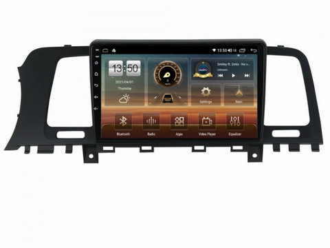 Navigatie dedicata cu Android Nissan Murano II 2008 - 2014, 4GB RAM, Radio GPS Dual Zone, Display HD IPS 9" Touchscreen, Internet Wi-Fi si slot SIM 4G, Bluetooth, MirrorLink, USB, Waze