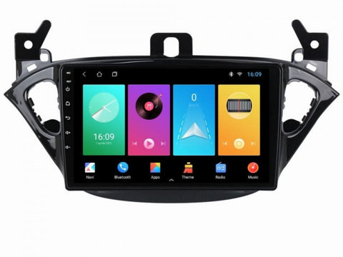 Navigatie dedicata cu Android Opel Adam 2012 - 2016, 1GB RAM, Radio GPS Dual Zone, Display HD IPS 9" Touchscreen, Internet Wi-Fi, Bluetooth, MirrorLink, USB, Waze