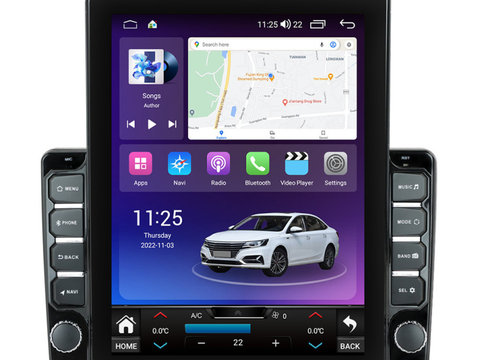 Navigatie dedicata cu Android Opel Astra H 2004 - 2014, 4GB RAM, Radio GPS Dual Zone, Touchscreen IPS 9.7" HD tip Tesla, Internet Wi-Fi si slot SIM 4G, Bluetooth, MirrorLink, USB, Waze