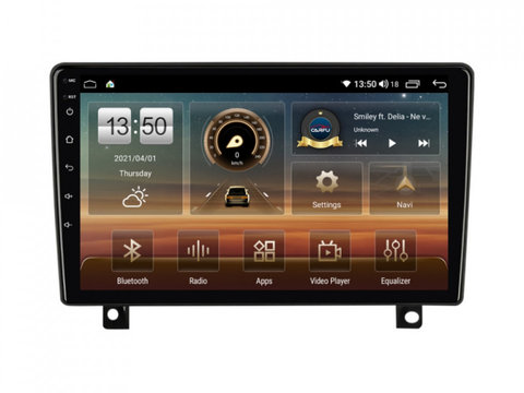 Navigatie dedicata cu Android Opel Astra H 2004 - 2014, 4GB RAM, Radio GPS Dual Zone, Display HD IPS 9'' Touchscreen, Internet Wi-Fi si slot SIM 4G, Bluetooth, MirrorLink, USB, Waze