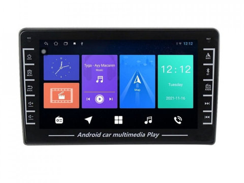 Navigatie dedicata cu Android Opel Combo C 2001 - 2012, 1GB RAM, Radio GPS Dual Zone, Display HD IPS 8" Touchscreen, Internet Wi-Fi, Bluetooth, MirrorLink, USB, Waze