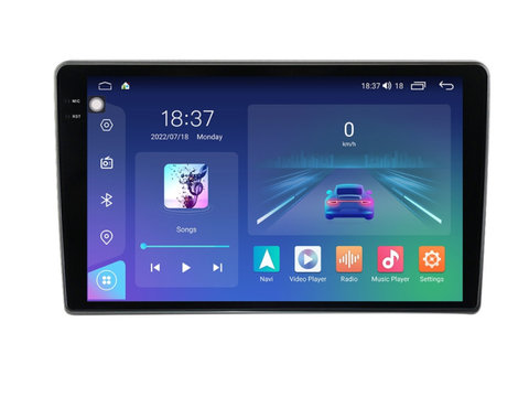 Navigatie dedicata cu Android Opel Corsa D 2006 - 2014, 8GB RAM, Radio GPS Dual Zone, Display 2K QLED 9.5" Touchscreen, Internet Wi-Fi si slot SIM 4G, Bluetooth, MirrorLink, USB, Waze