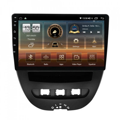 Navigatie dedicata cu Android Peugeot 107 2005 - 2