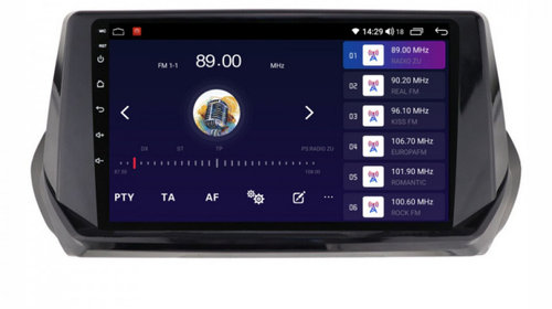 Navigatie dedicata cu Android Peugeot 20
