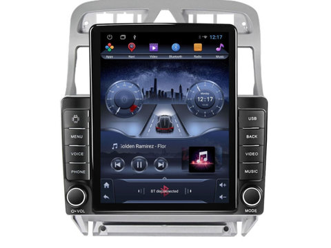 Navigatie dedicata cu Android Peugeot 307 2000 - 2013, 2GB RAM, Radio GPS Dual Zone, Touchscreen IPS 9.7" HD tip Tesla, Internet Wi-Fi, Bluetooth, MirrorLink, USB, Waze