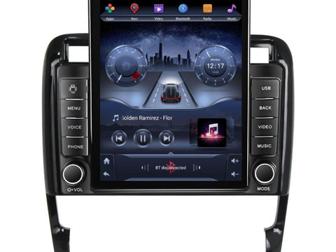 Navigatie dedicata cu Android Porsche Cayenne 2002 - 2010, 2GB RAM, Radio GPS Dual Zone, Touchscreen IPS 9.7" HD tip Tesla, Internet Wi-Fi, Bluetooth, MirrorLink, USB, Waze