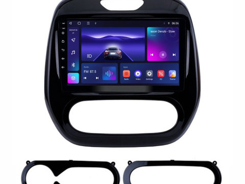 Navigatie dedicata cu Android Renault Captur I 2013 - 2020, 3GB RAM, Radio GPS Dual Zone, Display HD IPS 9" Touchscreen, Internet Wi-Fi si slot SIM 4G, Bluetooth, MirrorLink, USB, Waze