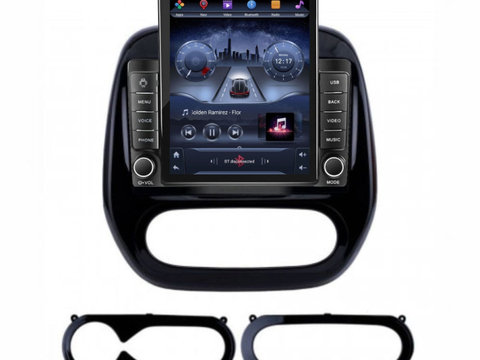 Navigatie dedicata cu Android Renault Captur I 2013 - 2020, 2GB RAM, Radio GPS Dual Zone, Touchscreen IPS 9.7" HD tip Tesla, Internet Wi-Fi, Bluetooth, MirrorLink, USB, Waze