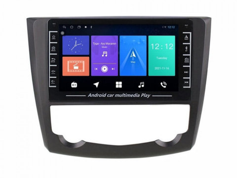 Navigatie dedicata cu Android Renault Kadjar 2015 - 2018, 1GB RAM, Radio GPS Dual Zone, Display HD IPS 8" Touchscreen, Internet Wi-Fi, Bluetooth, MirrorLink, USB, Waze