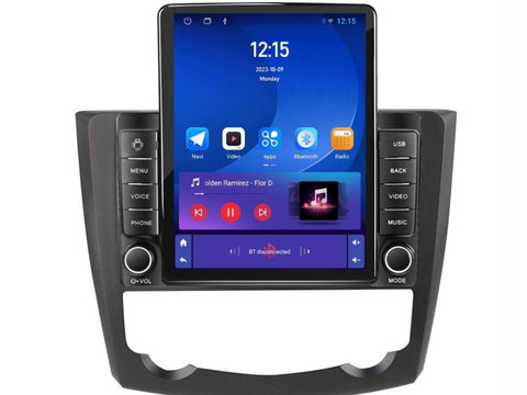 Navigatie dedicata cu Android Renault Kadjar 2015 - 2018, 1GB RAM, Radio GPS Dual Zone, Touchscreen IPS 9.7" HD tip Tesla, Internet Wi-Fi, Bluetooth, MirrorLink, USB, Waze