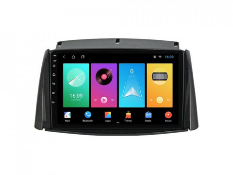 Navigatie dedicata cu Android Renault Koleos 2008 - 2016, 2GB RAM, Radio GPS Dual Zone, Display HD IPS 9" Touchscreen, Internet Wi-Fi, Bluetooth, MirrorLink, USB, Waze