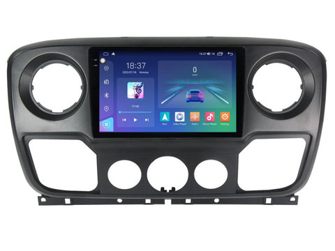 Navigatie dedicata cu Android Renault Master III 2010 - 2019, 4GB RAM, Radio GPS Dual Zone, Display 2K QLED 10.36" Touchscreen, Internet Wi-Fi si slot SIM 4G, Bluetooth, MirrorLink, USB, Waze