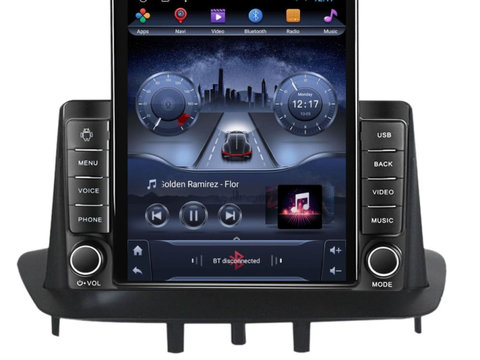 Navigatie dedicata cu Android Renault Megane III 2009 - 2016, 2GB RAM, Radio GPS Dual Zone, Touchscreen IPS 9.7" HD tip Tesla, Internet Wi-Fi, Bluetooth, MirrorLink, USB, Waze