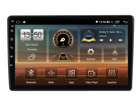 Navigatie dedicata cu Android Seat Alhambra dupa 2010, 4GB RAM, Radio GPS Dual Zone, Display HD IPS 10'' Touchscreen, Internet Wi-Fi si slot SIM 4G, Bluetooth, MirrorLink, USB, Waze