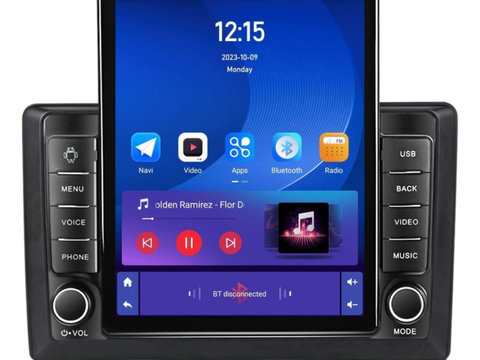 Navigatie dedicata cu Android Seat Alhambra dupa 2010, 1GB RAM, Radio GPS Dual Zone, Touchscreen IPS 9.7" HD tip Tesla, Internet Wi-Fi, Bluetooth, MirrorLink, USB, Waze