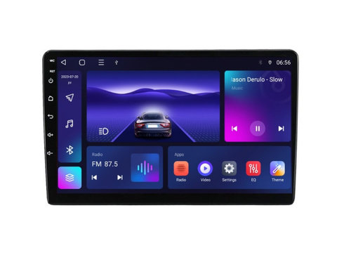 Navigatie dedicata cu Android Seat Cordoba 2002 - 2009, 3GB RAM, Radio GPS Dual Zone, Display HD IPS 9" Touchscreen, Internet Wi-Fi si slot SIM 4G, Bluetooth, MirrorLink, USB, Waze