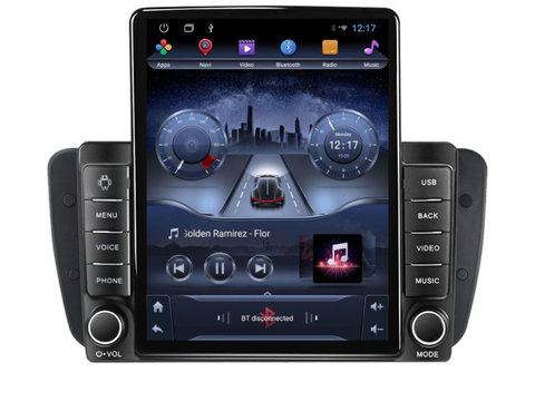 Navigatie dedicata cu Android Seat Ibiza IV 2008 - 2013, 2GB RAM, Radio GPS Dual Zone, Touchscreen IPS 9.7" HD tip Tesla, Internet Wi-Fi, Bluetooth, MirrorLink, USB, Waze