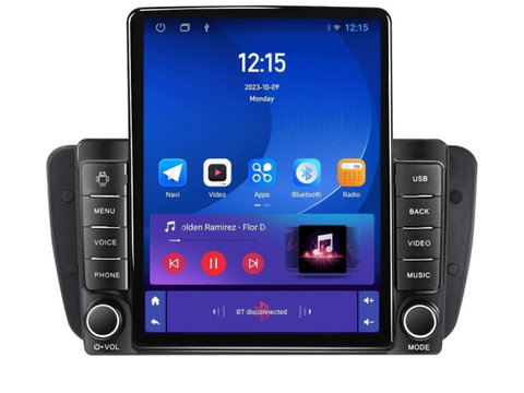 Navigatie dedicata cu Android Seat Ibiza IV 2008 - 2013, 1GB RAM, Radio GPS Dual Zone, Touchscreen IPS 9.7" HD tip Tesla, Internet Wi-Fi, Bluetooth, MirrorLink, USB, Waze