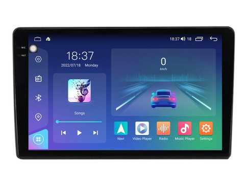 Navigatie dedicata cu Android Skoda Fabia II 2006 - 2014, 8GB RAM, Radio GPS Dual Zone, Display 2K QLED 10.36'' Touchscreen, Internet Wi-Fi si slot SIM 4G, Bluetooth, MirrorLink, USB, Waze