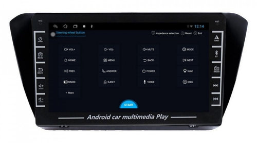Navigatie dedicata cu Android Skoda Supe