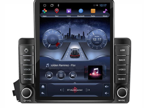 Navigatie dedicata cu Android Ssangyong Kyron 2005 - 2011, 2GB RAM, Radio GPS Dual Zone, Touchscreen IPS 9.7" HD tip Tesla, Internet Wi-Fi, Bluetooth, MirrorLink, USB, Waze