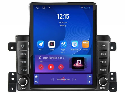 Navigatie dedicata cu Android Suzuki Grand Vitara 2005 - 2015, 1GB RAM, Radio GPS Dual Zone, Touchscreen IPS 9.7" HD tip Tesla, Internet Wi-Fi, Bluetooth, MirrorLink, USB, Waze