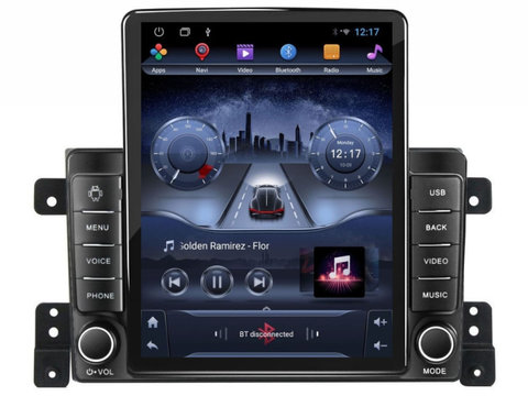 Navigatie dedicata cu Android Suzuki Grand Vitara 2005 - 2015, 2GB RAM, Radio GPS Dual Zone, Touchscreen IPS 9.7" HD tip Tesla, Internet Wi-Fi, Bluetooth, MirrorLink, USB, Waze