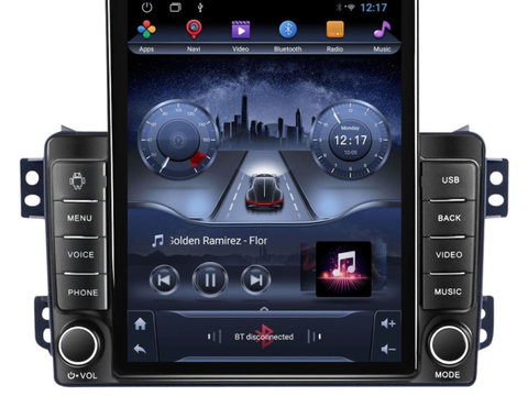Navigatie dedicata cu Android Suzuki Splash 2008 - 2015, 2GB RAM, Radio GPS Dual Zone, Touchscreen IPS 9.7" HD tip Tesla, Internet Wi-Fi, Bluetooth, MirrorLink, USB, Waze
