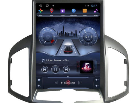 Navigatie dedicata cu Android tip tesla Chevrolet Captiva 2011 - 2016, 2GB RAM, Radio GPS Dual Zone, Touchscreen IPS 9.7" HD, Internet Wi-Fi, Bluetooth, MirrorLink, USB, Waze