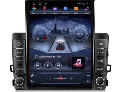Navigatie dedicata cu Android Toyota Auris 2006 - 2012, 2GB RAM, Radio GPS Dual Zone, Touchscreen IPS 9.7" HD tip Tesla, Internet Wi-Fi, Bluetooth, MirrorLink, USB, Waze