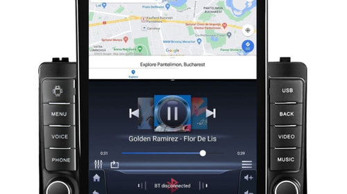 Navigatie dedicata cu Android Toyota Aur