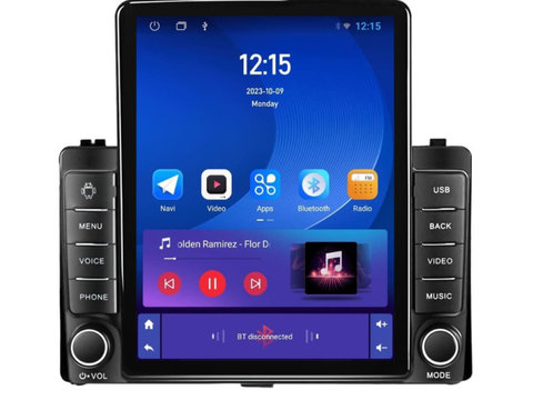 Navigatie dedicata cu Android Toyota Auris 2015 - 2019, 1GB RAM, Radio GPS Dual Zone, Touchscreen IPS 9.7" HD tip Tesla, Internet Wi-Fi, Bluetooth, MirrorLink, USB, Waze