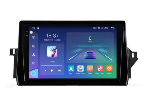 Navigatie dedicata cu Android Toyota Camry dupa 2021, 4GB RAM, Radio GPS Dual Zone, Display 2K QLED 10.36" Touchscreen, Internet Wi-Fi si slot SIM 4G, Bluetooth, MirrorLink, USB, Waze