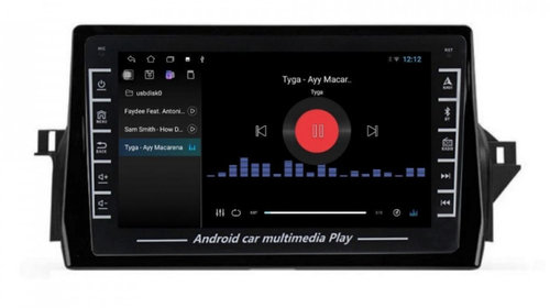 Navigatie dedicata cu Android Toyota Cam