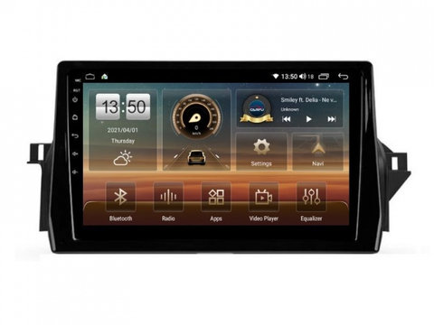 Navigatie dedicata cu Android Toyota Camry dupa 2021, 4GB RAM, Radio GPS Dual Zone, Display HD IPS 10" Touchscreen, Internet Wi-Fi si slot SIM 4G, Bluetooth, MirrorLink, USB, Waze
