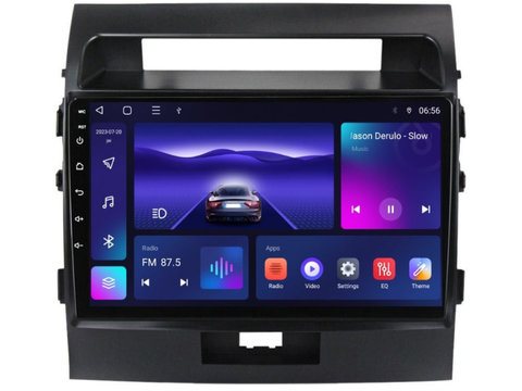 Navigatie dedicata cu Android Toyota Land Cruiser J200 2008 - 2015, 3GB RAM, Radio GPS Dual Zone, Display HD IPS 10" Touchscreen, Internet Wi-Fi si slot SIM 4G, Bluetooth, MirrorLink, USB, Waze