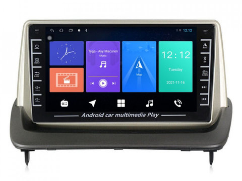 Navigatie dedicata cu Android Volvo C30 / C70 II / S40 II / V50 2004 - 2013, 1GB RAM, Radio GPS Dual Zone, Display HD IPS 8" Touchscreen, Internet Wi-Fi, Bluetooth, MirrorLink, USB, Waze